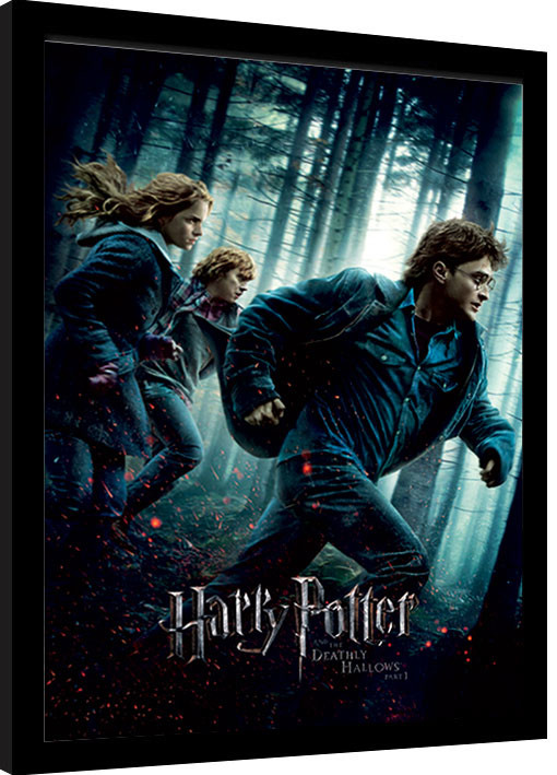 Рамкиран плакат Harry Potter - Deathly Hallows Part 1
