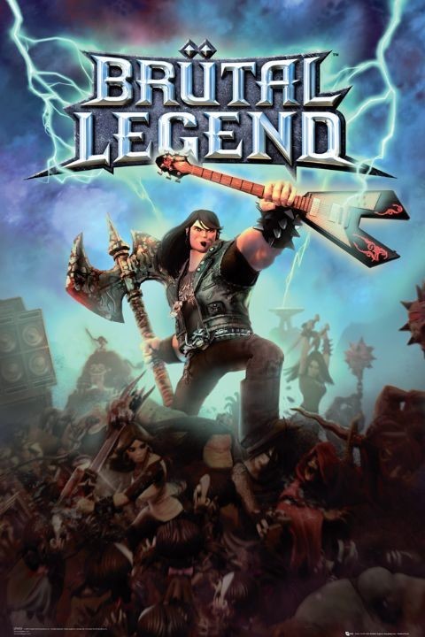 Poster Brutal legend - cover