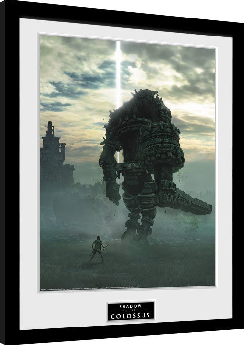 Κορνιζαρισμένη αφίσα Shadow Of The Colossus - Key Art