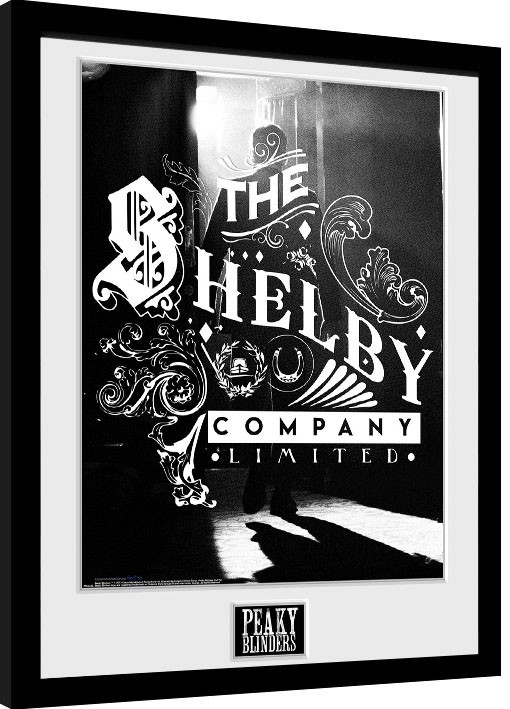 Κορνιζαρισμένη αφίσα Peaky Blinders - Shelby Company