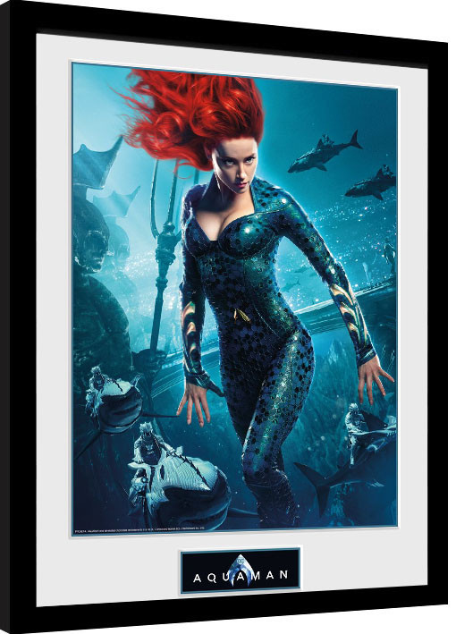 Uokvirjen plakat Aquaman - Mera