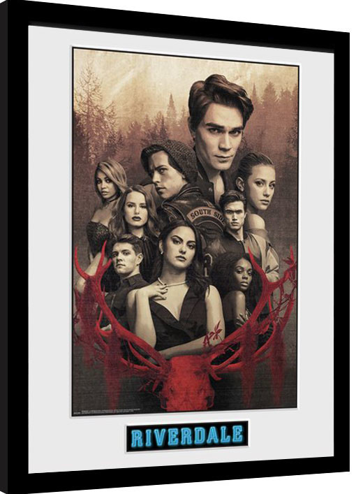 Κορνιζαρισμένη αφίσα Riverdale - Season 3