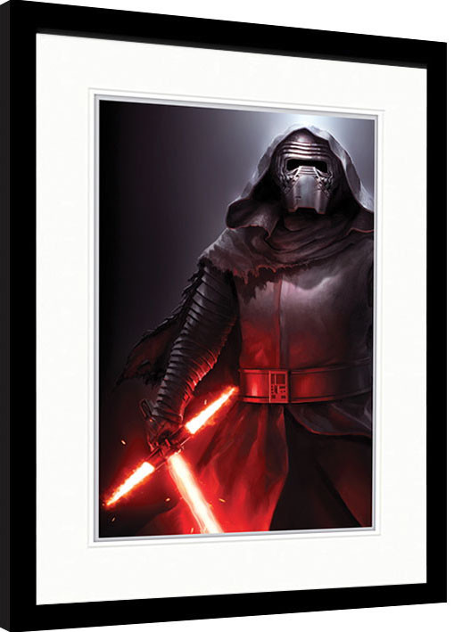 Κορνιζαρισμένη αφίσα Star Wars Episode VII: The Force Awakens - Kylo Ren Stance