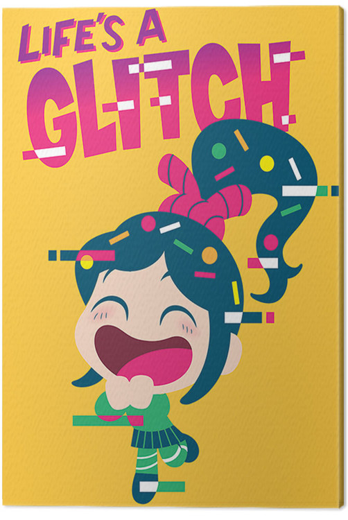 Принти на полотні Wreck-It Ralph - Life's a Glitch