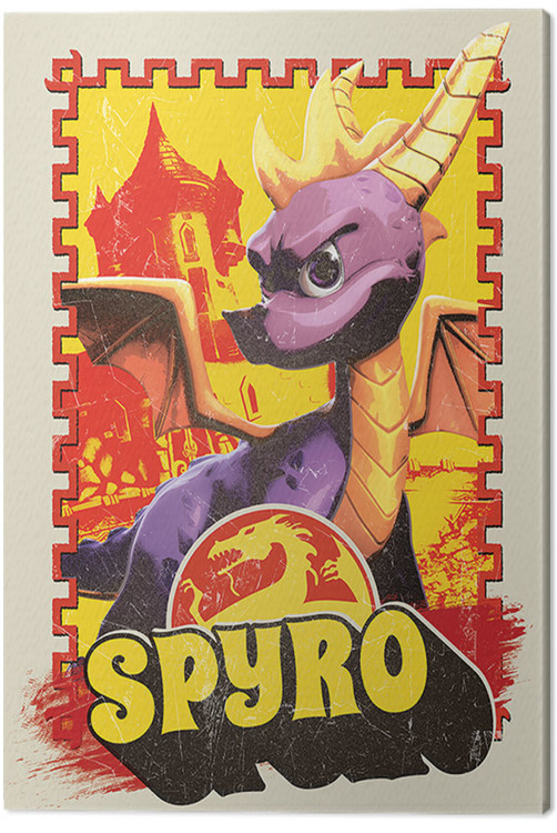 Принти на полотні Spyro - Vintage