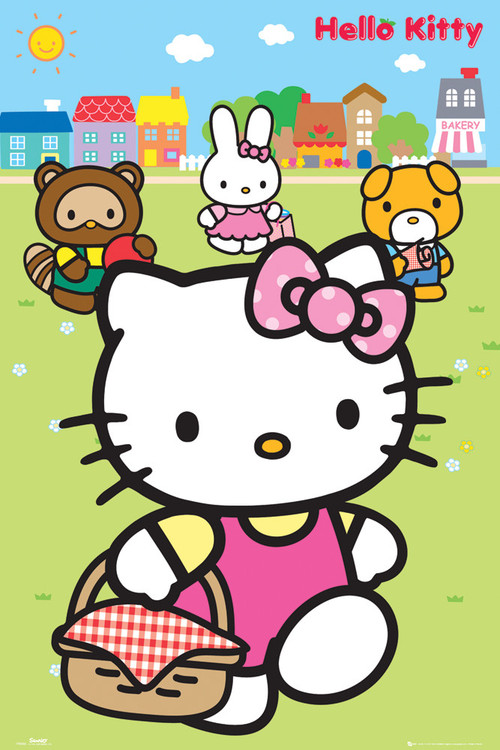 Плакат HELLO KITTY - picnic