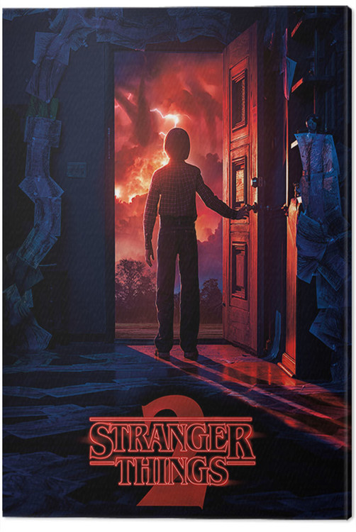 Принти на полотні Stranger Things - Doorway