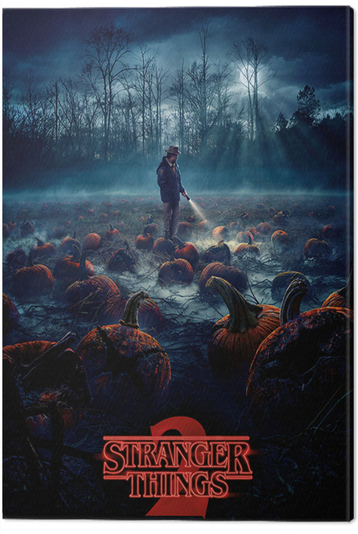 Принти на полотні Stranger Things - Pumpkin Patch