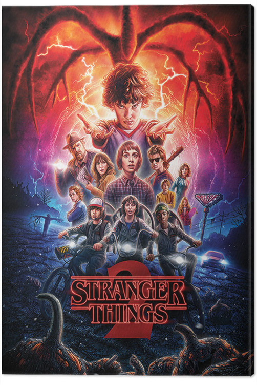 Canvas Print Stranger Things - One Sheet Series 2