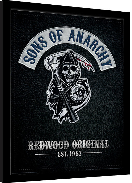 Κορνιζαρισμένη αφίσα Sons of Anarchy - Cut