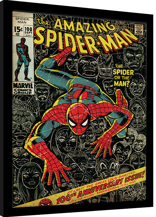 Framed Poster Spider-Man - 100th Anniversary