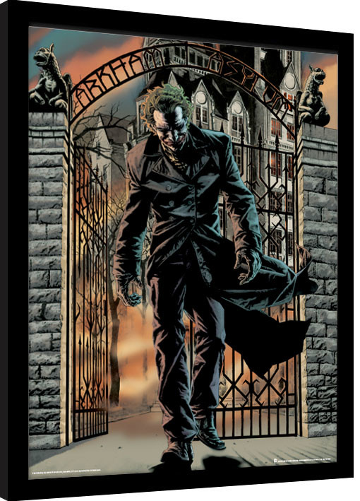 Poster emoldurado Batman - The Joker Released