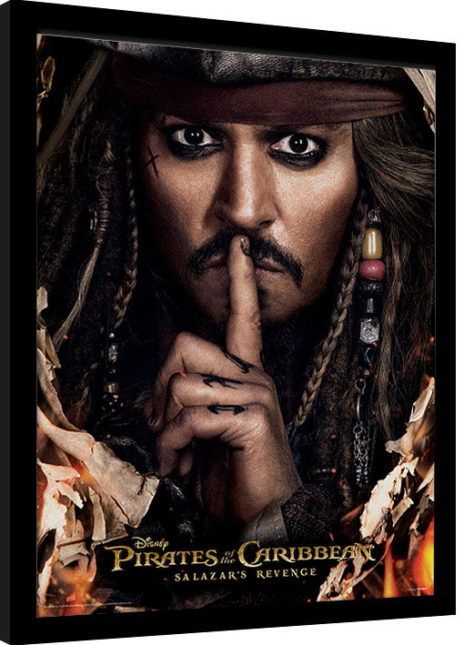 Κορνιζαρισμένη αφίσα Pirates of the Caribbean - Can You Keep A Secret