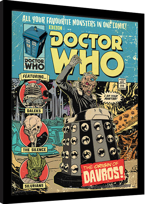 Κορνιζαρισμένη αφίσα Doctor Who - The Origin of Davros