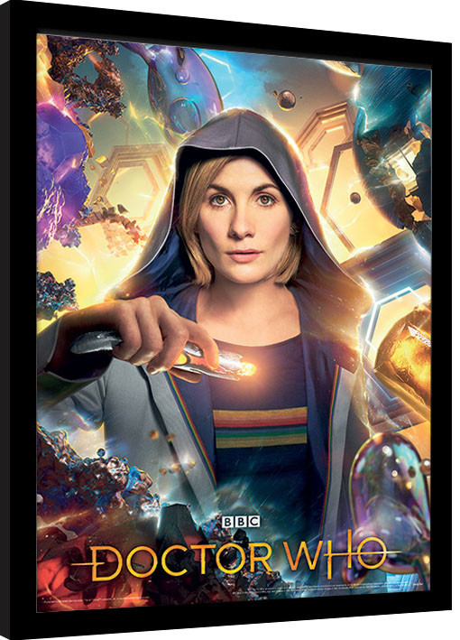 Κορνιζαρισμένη αφίσα Doctor Who - Universe Is Calling