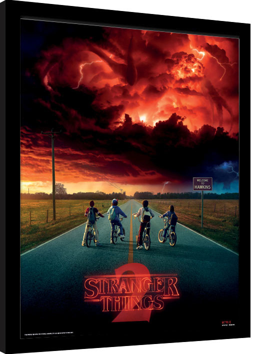 Uokvirjen plakat Stranger Things - Mind Flayer