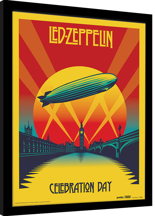 Led Zeppelin - Celebration Day Framed poster | Buy at Europosters