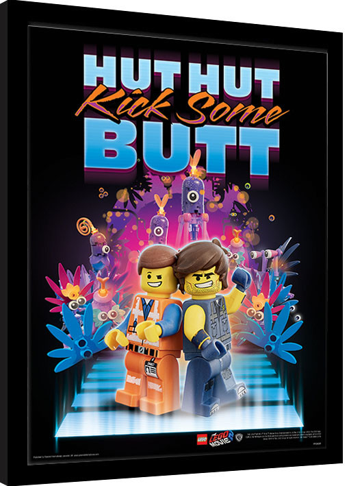 Κορνιζαρισμένη αφίσα The Lego Movie 2 - Hut Hut