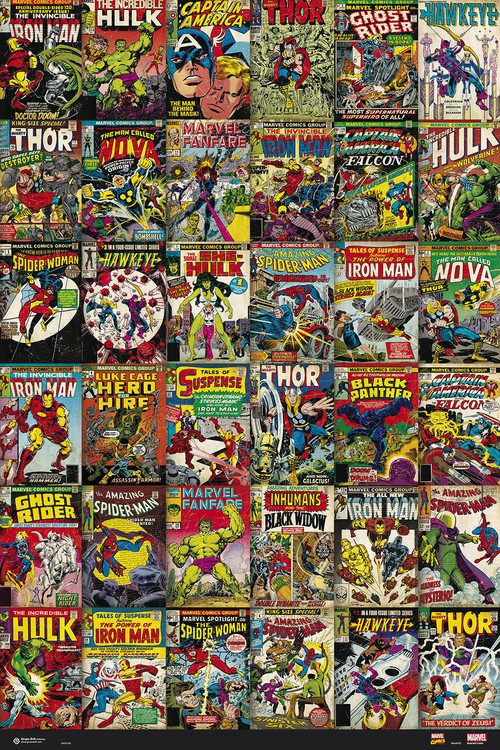 Плакат Marvel - Classic Cover