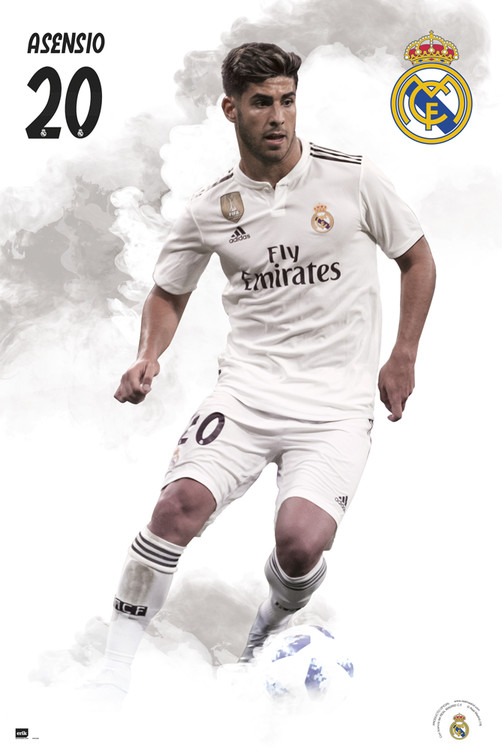 Плакат Real Madrid 2018/2019 - Asensio