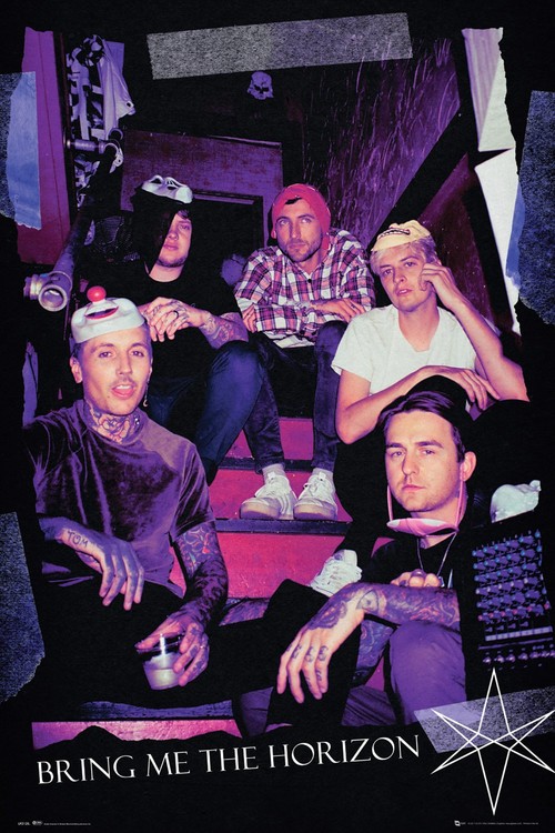 Плакат Bring Me The Horizon - Red Eye
