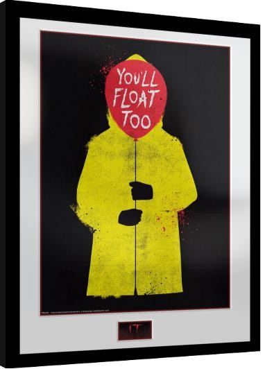 Framed Poster IT - Yellow Mac
