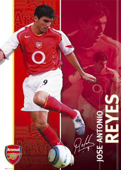 Плакат Arsenal - Reyes 04/05