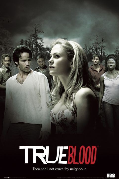 Плакат TRUE BLOOD - montage