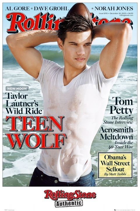 Poster ROLLING STONE - taylor lautner