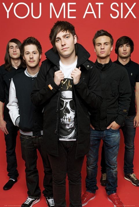 Плакат You me at six