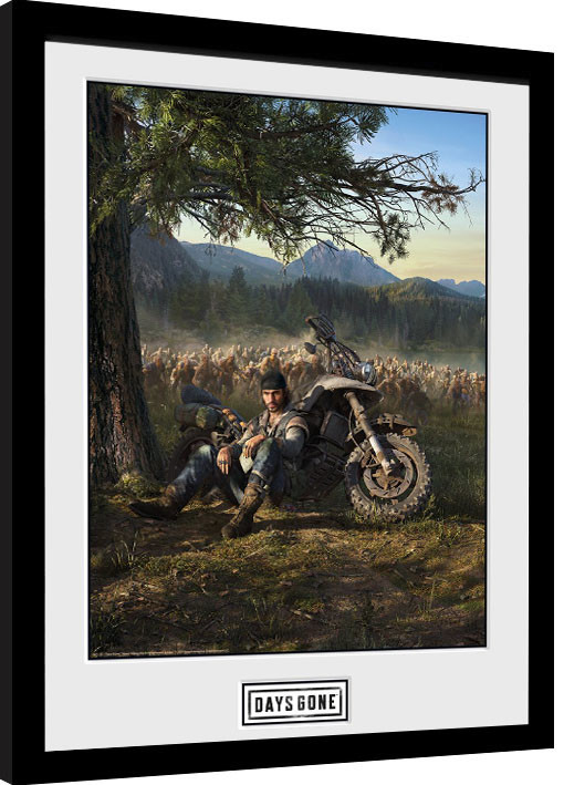 Uokvirjen plakat Days Gone - Key Art