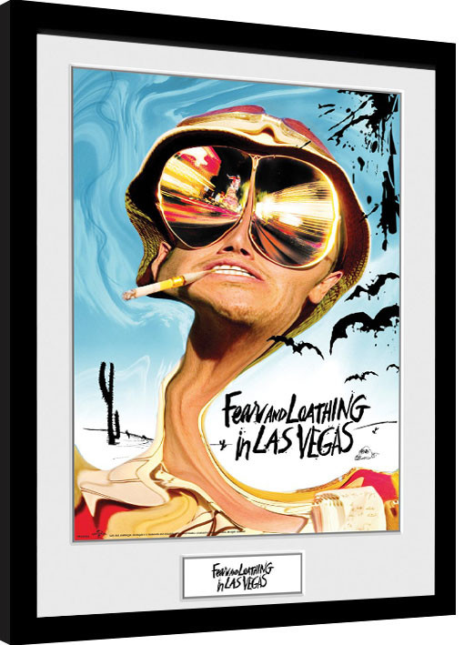 Framed Poster Fear And Loathing In Las Vegas - Key Art | Wall Art