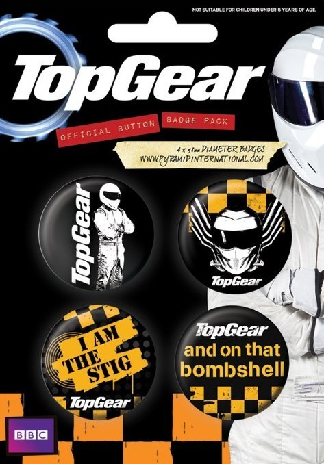 Set bedževa TOP GEAR