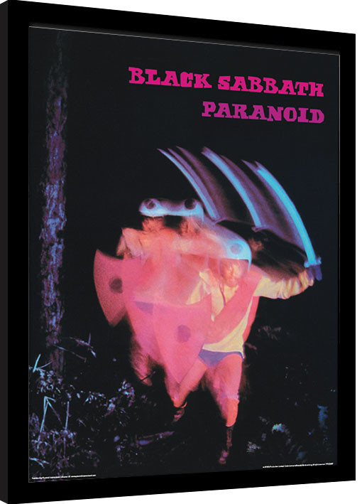 Kehystetty juliste Black Sabbath - Paranoid
