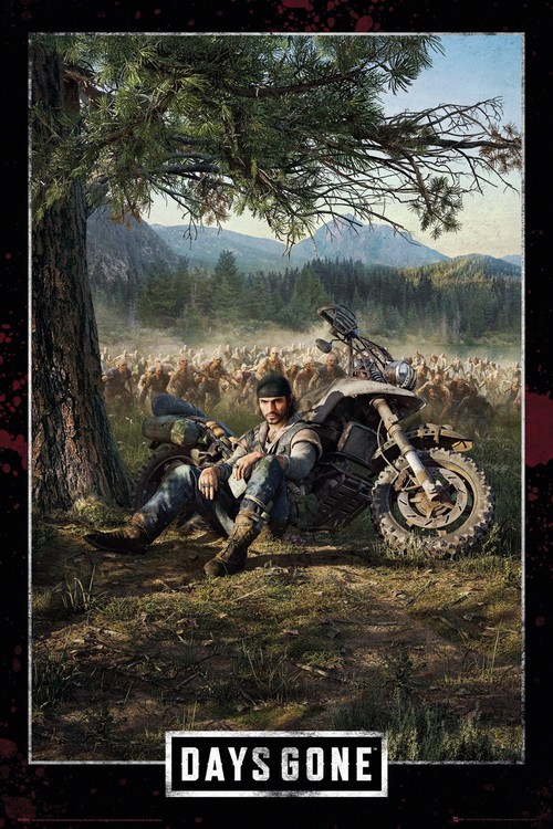 Плакат Days Gone - Key Art