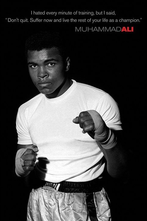 Poster Muhammad Ali - young