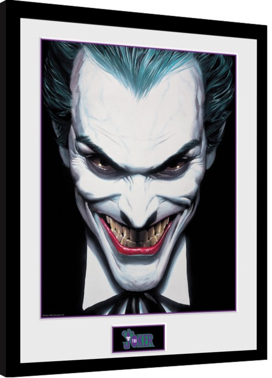 Uokvirjen plakat DC Comics - Joker Ross
