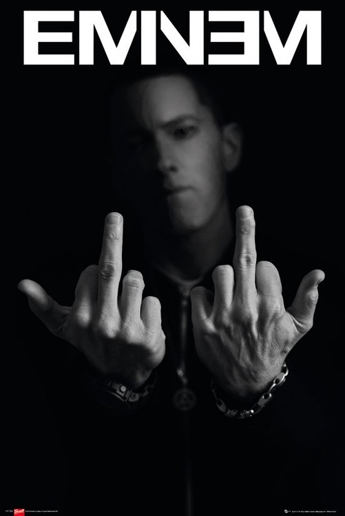 Πλαισιωμένη αφίσα Eminem - Fingers