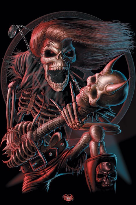 Poster Spiral - Bad To The Bone