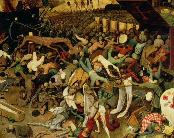 Плакат The Triumph of Death, c.1562 (oil on panel)
