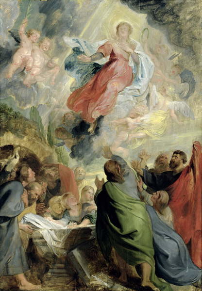 Наклейка The Assumption of the Virgin Mary