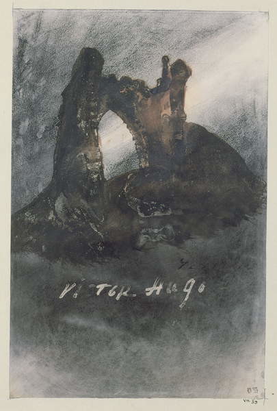 Плакат Ruins at Groz-Nez, Jersey, or The Arch