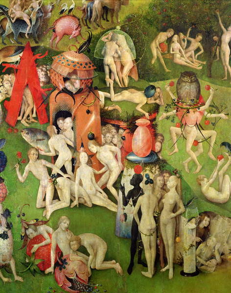 Плакат Hieronymus Bosch - Сад земних насолод