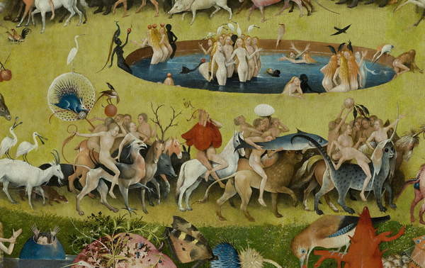 Плакат Hieronymus Bosch - Сад земних насолод