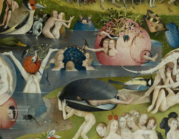 Принти на полотні Hieronymus Bosch - Сад земних насолод