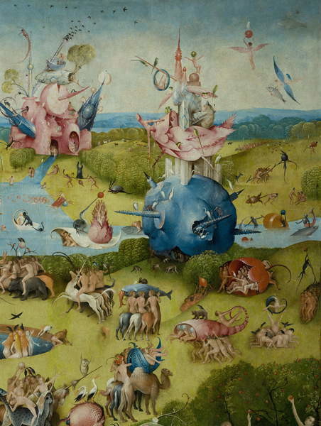 Плакат Hieronymus Bosch - Сад земних насолод