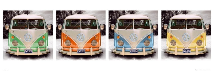 Плакат Californian Camper