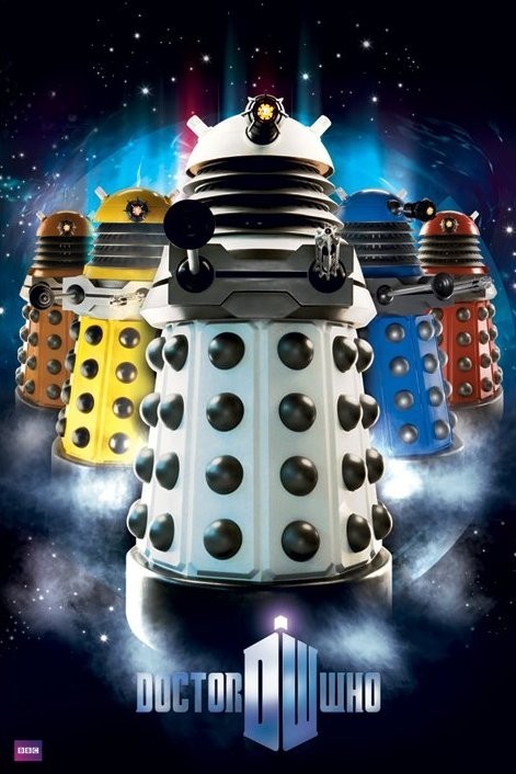 Плакат DOCTOR WHO - daleks
