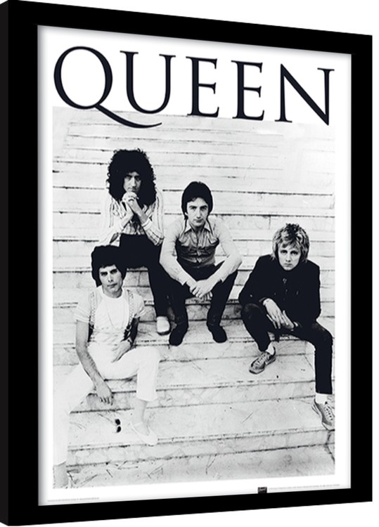 Framed Poster Queen - Brazil 1981