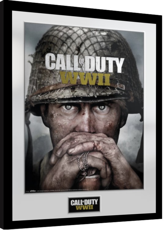 Κορνιζαρισμένη αφίσα Call Of Duty: Stronghold - WWII Dogtags